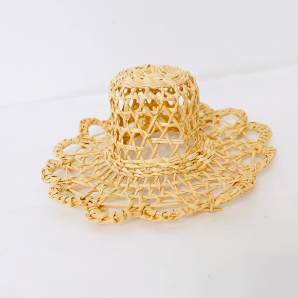 NEW Hand Made Woven South American Trinket Basket Boxes w/ Lids & Doll Hat - Picture 8 of 8